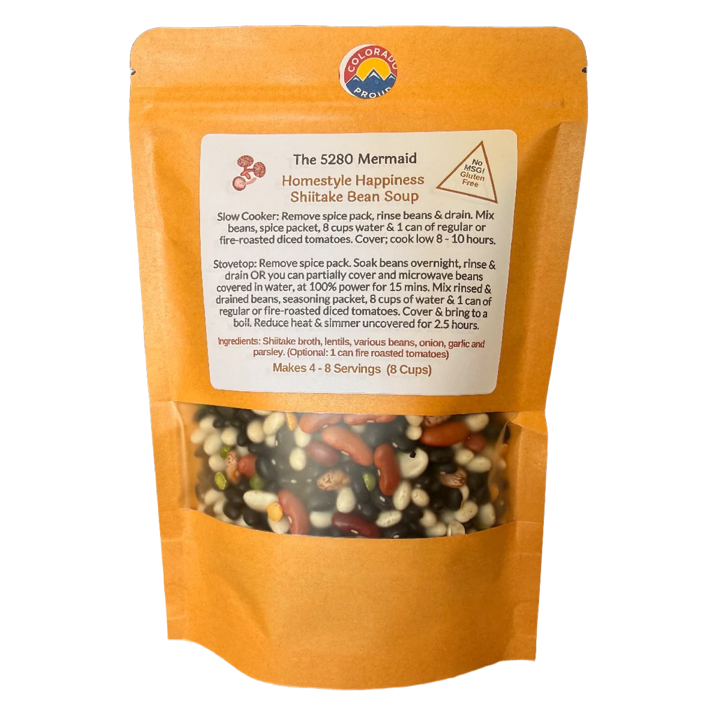 Gluten-Free Shittake Mushroom Bean Soup Mix | Easy Slow Cooker Meal Kit