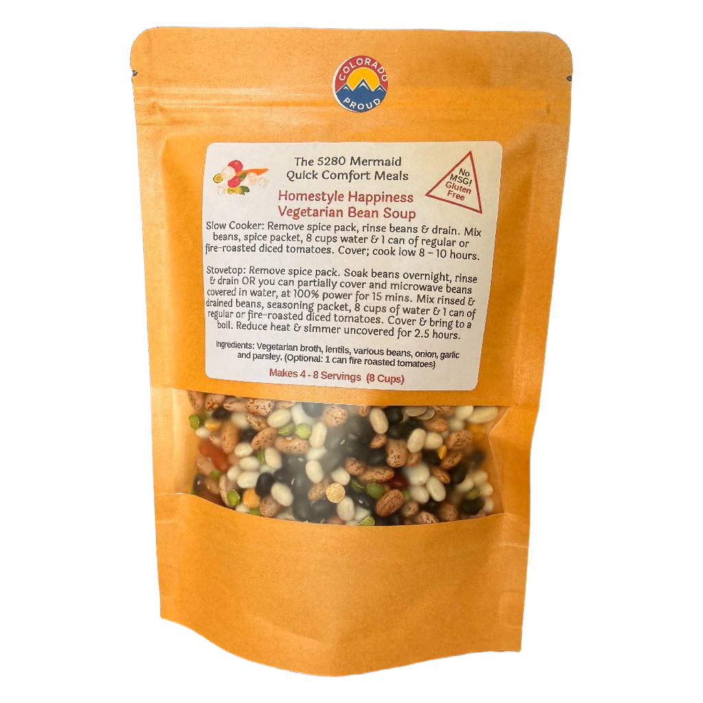 Gluten-Free Vegetarian Bean Soup Mix | Easy Slow Cooker Meal Kit