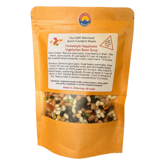 Gluten-Free Vegetarian Bean Soup Mix | Easy Slow Cooker Meal Kit