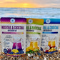 Mini Starter Bundle: three mini Mocktail and Cocktail infusion kits on the beach at sunrise, Wrightsville Beach