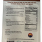 Tour of Italy Bread Dip Mix package back with directions, nutrition facts, and ingredients