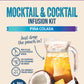 "Pina Colada" Pineapple, Coconut & Cherries Beverage Infusion Kit MINI; Mocktail or add Vodka, Rum, Tequila or Unfiltered Sake