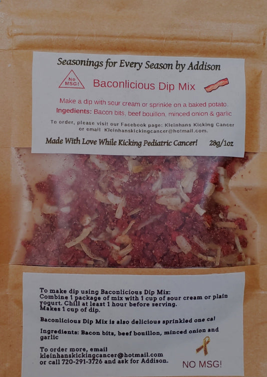 Seasonings For Every Season: Baconlicious Dip Mix