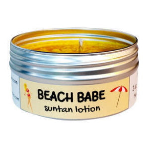 BEACH BABE Honeysuckle Travel Candle