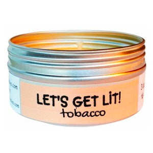 LET'S GET LIT TobaccoTravel Candle