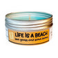 LIFE IS A BEACH Seagrass and Sand Dunes Travel Candle