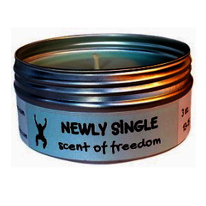 Newly Single Scent of Freedom Travel Candle