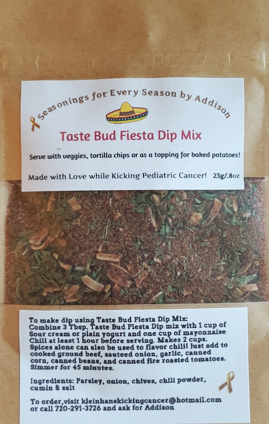 Seasonings For Every Season: Taste Bud Fiesta Dip Mix