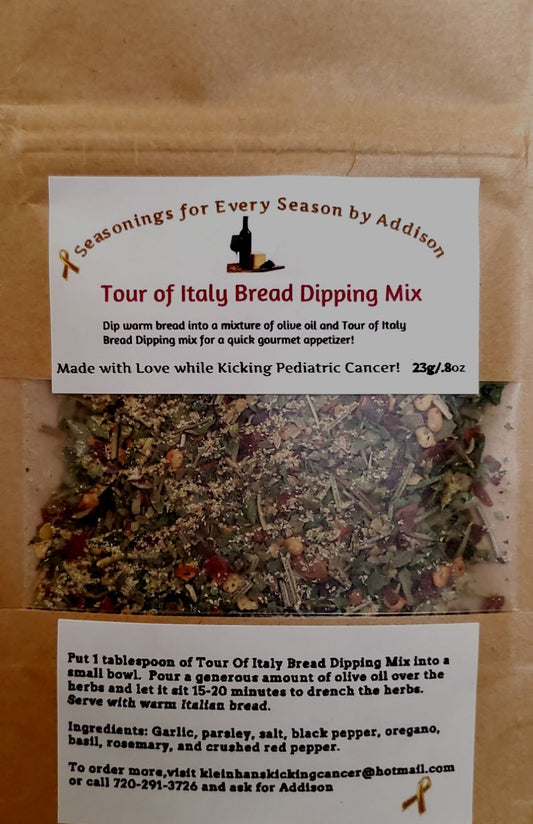 Seasonings For Every Season: Tour of Italy Bread Dipping Mix