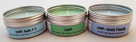 UWP! 3 Pack Travel Candle