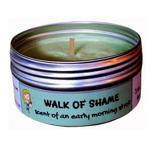 Walk of Shame Scent of an Early Morning Stroll Travel Candle